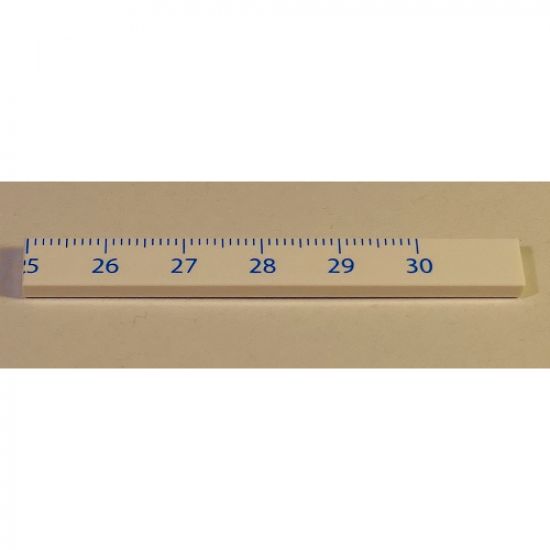 Tile 1 x 8 with Ruler CM 25 - 30 Pattern