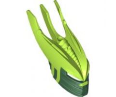 Bionicle, Kanohi Mask Gresh with Marbled Lime Pattern