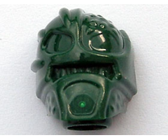 Minifigure, Head, Modified Bionicle Inika Toa Kongu Plain