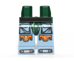 Hips and Sand Blue Legs with SW Boba Fett Armor Pattern