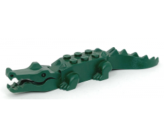 Alligator / Crocodile with 8 Teeth