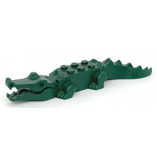 Alligator / Crocodile with 8 Teeth