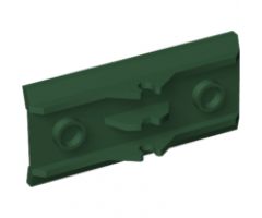 Vehicle Spoiler / Plow Blade 6 x 3 with Hinge