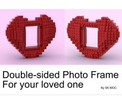 Double-Sided Photo Frame for Your Loved One