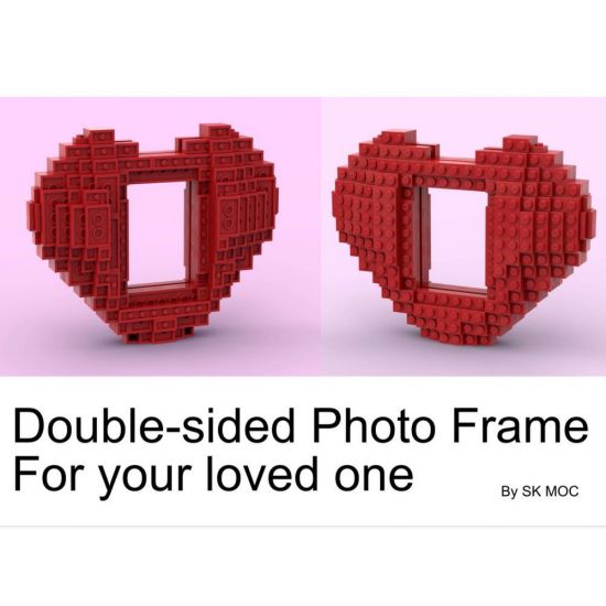 Double-Sided Photo Frame for Your Loved One