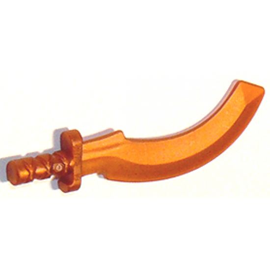 Minifigure, Weapon Sword, Khopesh (Sickle Sword)