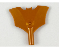 Minifigure, Weapon Batarang with Bar Handle on Bottom