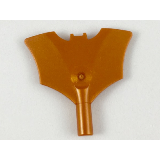 Minifigure, Weapon Batarang with Bar Handle on Bottom