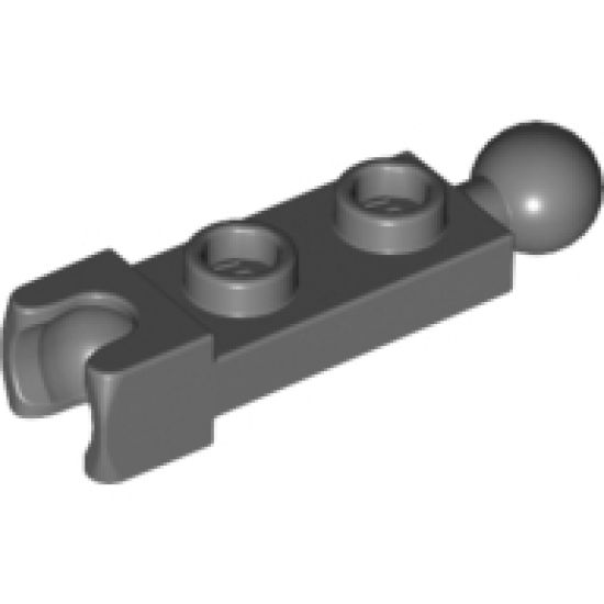 Plate, Modified 1 x 2 with Tow Ball and Small Tow Ball Socket on Ends