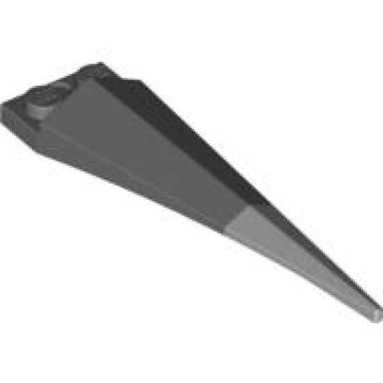 Plate, Modified 1 x 2 with Angular Extension and Flexible Light Bluish Gray Tip