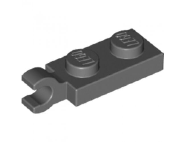 Plate, Modified 1 x 2 with Clip on End (Horizontal Grip)