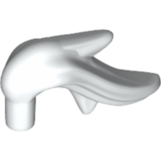 Minifigure, Headgear Accessory Plume Feather Ponytail