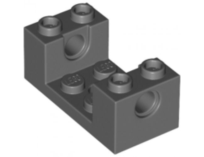 Technic, Brick 2 x 4 x 1 1/3 with Holes and 2 x 2 Cutout