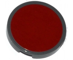 Tile, Round 2 x 2 with Dark Red Circle Pattern (Sticker) - Set 75039