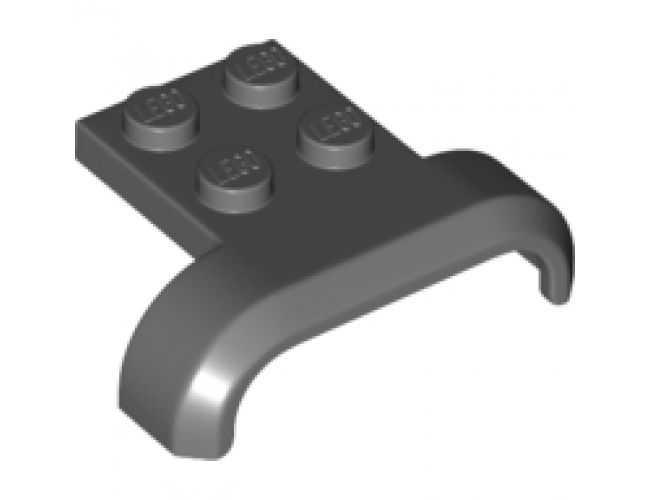 Vehicle, Mudguard 4 x 3 x 1 with Arch Curved