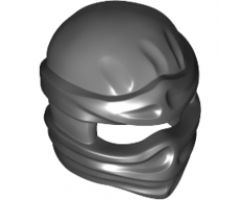 Minifigure, Headgear Ninjago Wrap Type 2 with Black Wraps and Knot Pattern