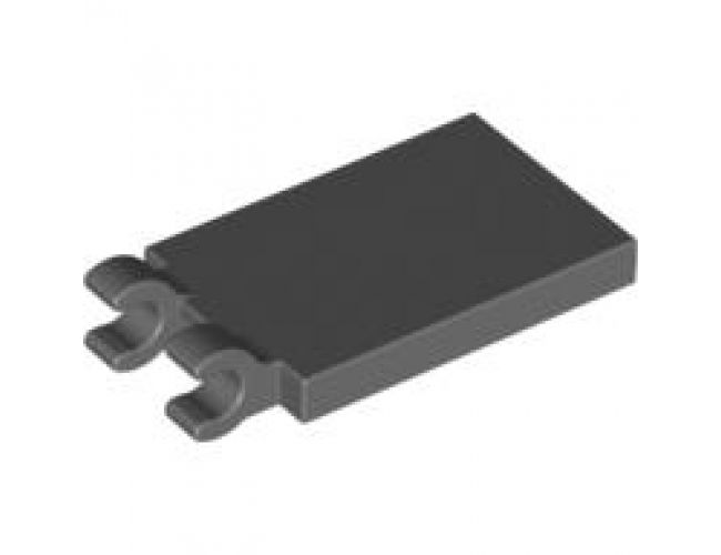 Tile, Modified 2 x 3 with 2 Open O Clips