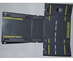 Container Racers Fold-Out Race Track Case 34 x 42 with Street Lines, 'KEEP CLEAR' and Opened Manhole Pattern (Stickers) - Set 8199