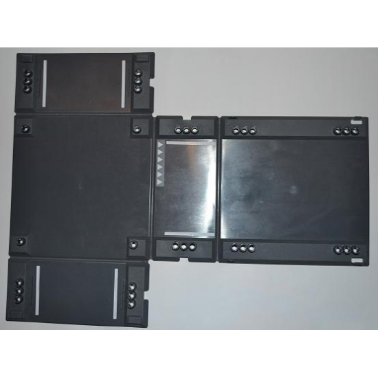 Container Racers Fold-Out Race Track Case 34 x 42 with Street Lines Pattern (Stickers) - Set 8186