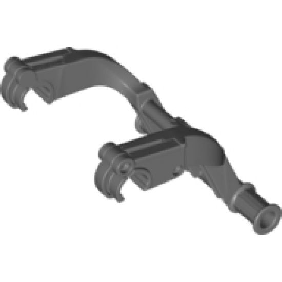 Duplo, Vehicle Front Loader Bucket Holder with Short Arms, Reinforced