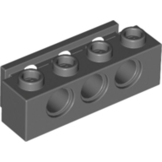 Technic, Brick 1 x 4 with Bumper Holder