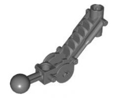 Bionicle Ball Joint 5 x 7 Arm with dual axle hole at 90 degrees
