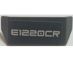 Vehicle Spoiler 2 x 4 with Bar Handle with 'E1220CR' Pattern (Sticker) - Set 70615