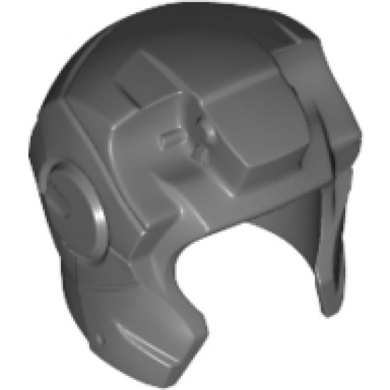 Minifigure, Headgear Helmet Space with Open Face and Top Hinge (Iron Man)