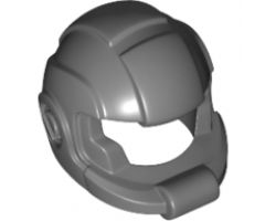 Minifigure, Headgear Helmet Space with Open Visor Large
