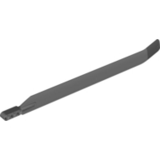 Technic Rotor Blade Large Bent with 3L Liftarm Thick and Black Rubber Tip