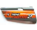 Technic, Panel Fairing #21 Large Long, Small Hole, Side B with 'EXTREME OFFROADER 2' Pattern (Sticker) - Set 8297