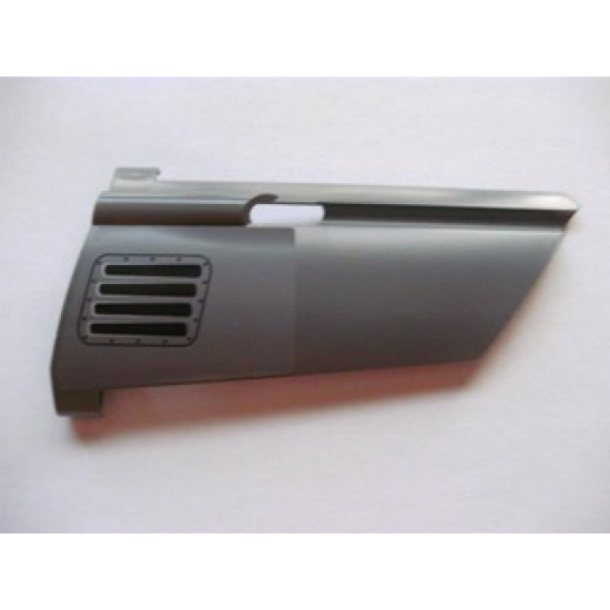 Technic, Panel Fairing #20 Large Long, Small Hole, Side A with Air Vent and Rivets Pattern (Sticker) - Set 8297