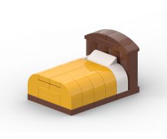 Bed - Minifig Scaled | #2