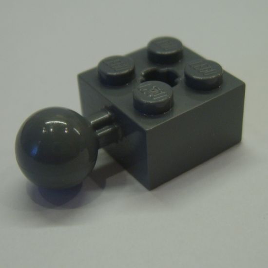 Technic, Brick Modified 2 x 2 with Ball Joint and Axle Hole