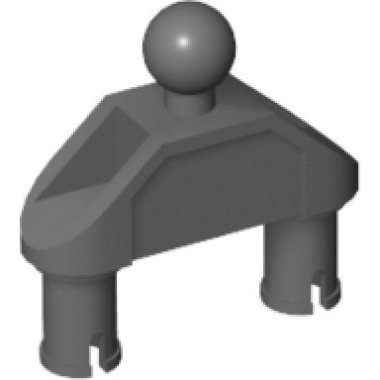 Technic, Pin Double Triangle 1 x 3 with Tow Ball