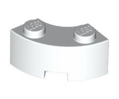 Brick, Round Corner 2 x 2 Macaroni with Stud Notch and Reinforced Underside