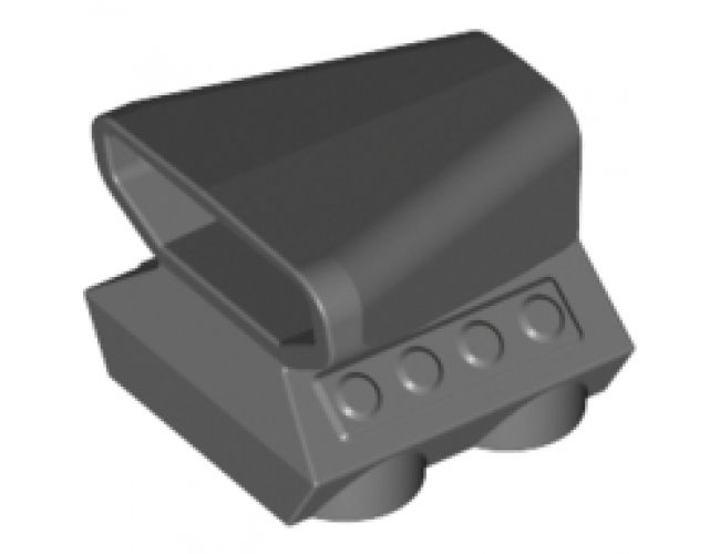 Vehicle Air Scoop Engine Top 2 x 2