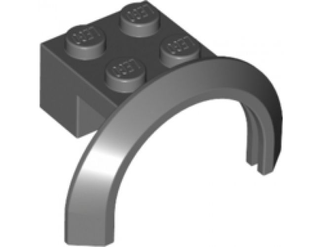 Vehicle, Mudguard 4 x 2 1/2 x 1 2/3 with Arch Round