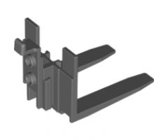 Vehicle Forklift Wide Forks Reinforced