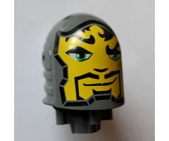 Large Figure Part Head with Rascus Pattern