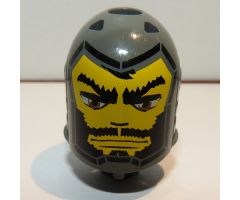 Large Figure Part Head with Santis Pattern