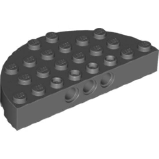 Brick, Round Corner 4 x 8 Full Brick Double