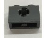Technic, Brick 1 x 2 with Axle Hole (x Shape)
