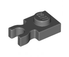 Plate, Modified 1 x 1 with U Clip Thick (Vertical Grip)