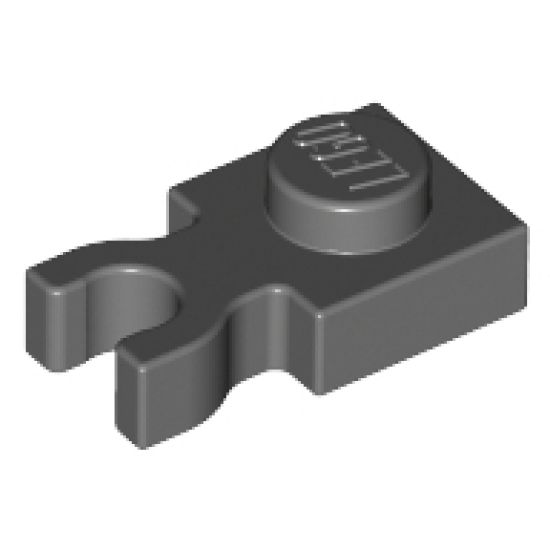 Plate, Modified 1 x 1 with U Clip Thick (Vertical Grip)