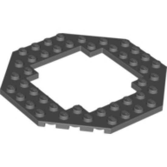 Plate, Modified 10 x 10 Octagonal Open Center