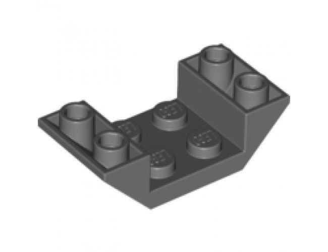 Slope, Inverted 45 4 x 2 Double with 2 x 2 Cutout