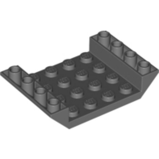 Slope, Inverted 45 6 x 4 Double with 4 x 4 Cutout