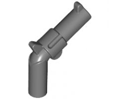 Minifigure, Weapon Gun, Pistol Revolver - Large Barrel