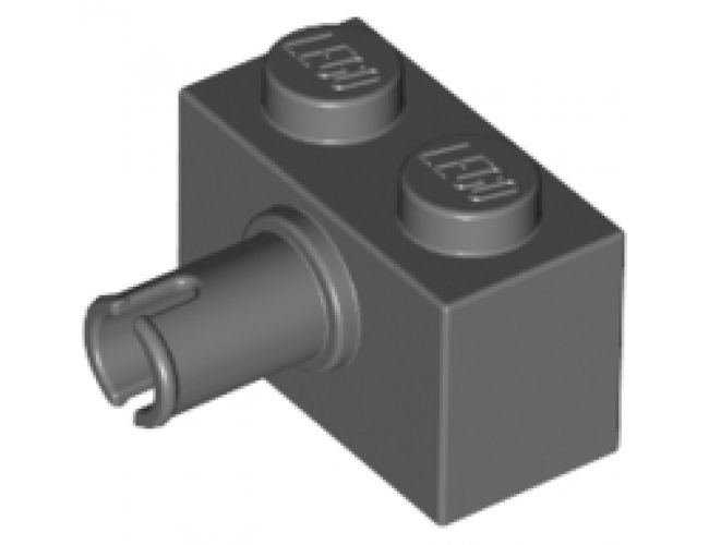 Brick, Modified 1 x 2 with Pin